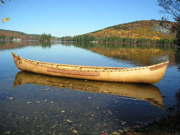 Passamaquoddy Birch Bark Canoe